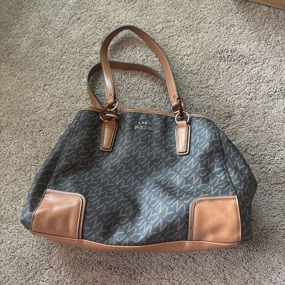Jones New York Felicity Handbag Purse Brown - Picture 1 of 4